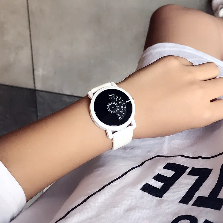 Часы наручные мужские кварцевые в минималистичном стиле креативные крутые с