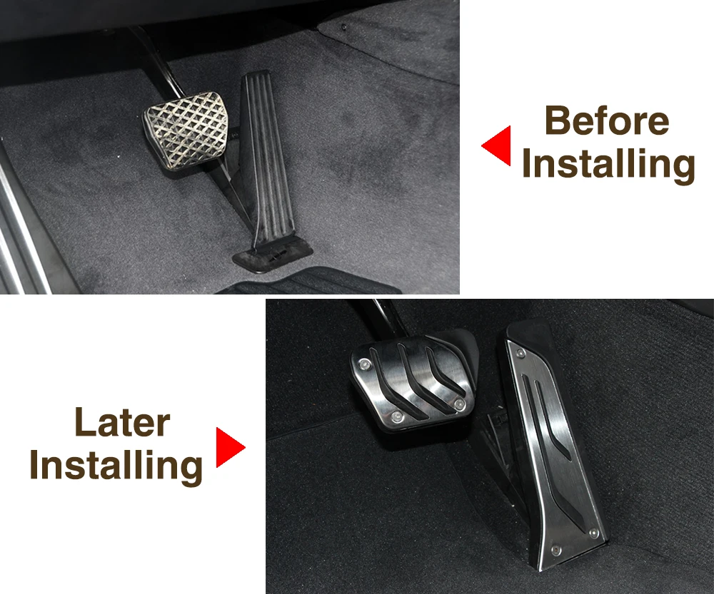 Автостайлинг не скатывается! Газовая Тормозная подставка для ног педаль BMW F30 F31