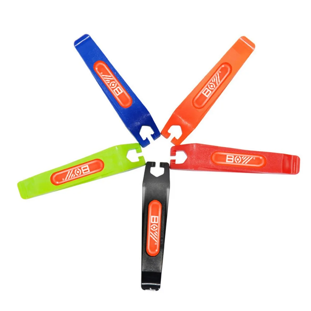 

1pc Nylon Bicycle Tire Levers Lightweight Tyre Pry Bar MTB Mountain Bike Wheel Repair Opener Remover Tool Cycling Random Color
