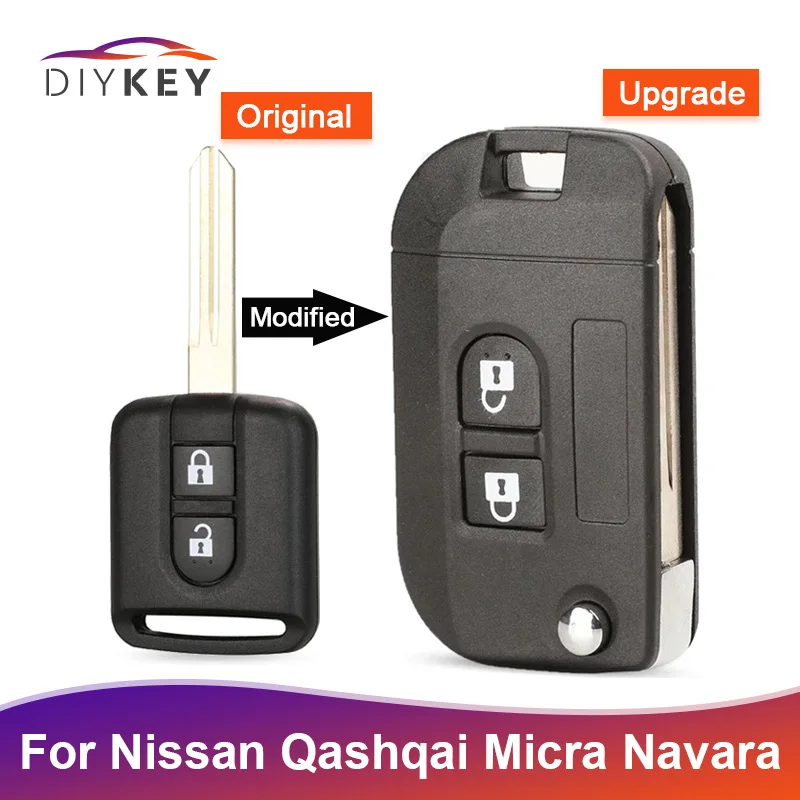 Ключ дистанционного управления PCF7936 2 кнопки 433 МГц для Nissan X-trail Qashqai Pathfinder 2007-2015