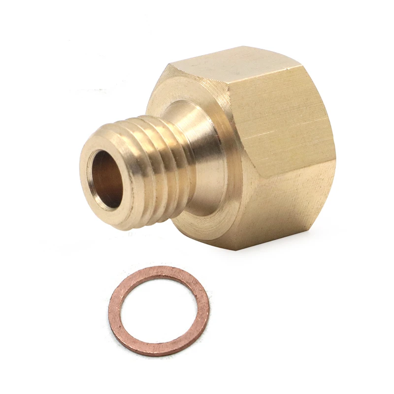 1/8 дюйма NPT Female to M12 x 1 5 Male метрический адаптер электрические датчики температуры