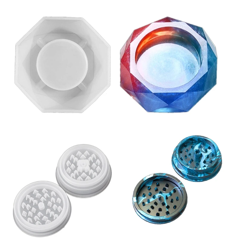 

DIY Ashtray Resin Mold Handmade Tools Excellent Gift Suitable for friends Family