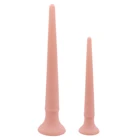 Супер длинные Медицинские силиконовые Анальные Фаллоимитаторы стимуляция ануса и вагины