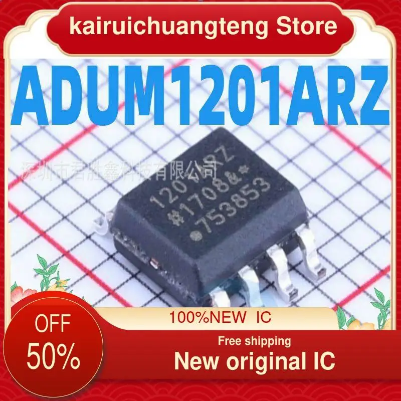 

10-200 шт., ADUM1201, ADUM1201ARZ, ADUM1201BRZ, SOP8, новый оригинальный IC