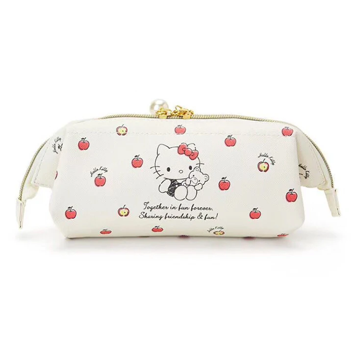 Мультфильм Sanrio, Hello Kitty с рисунками из мультфильма «My Melody Cinnamoroll тряпичный кошелек, сумочка, косметичка для макияжа Сумки Пенал для детей