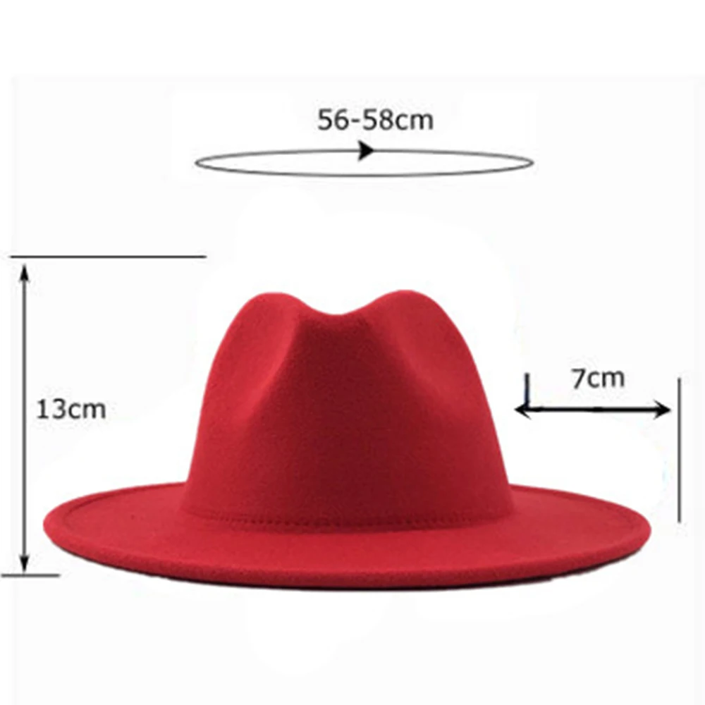 Фетровая шляпа FS с широкими полями для церкви свадьбы шляпы в стиле джаз |