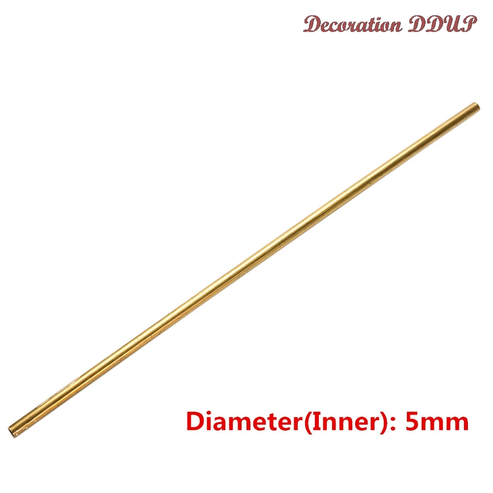 1PC Brass Tubes Pipe Tube Diameter 2mm/3mm/4mm/5mm Length 300mm Long 0.45mm Wall Cutting Tool Parts | Инструменты