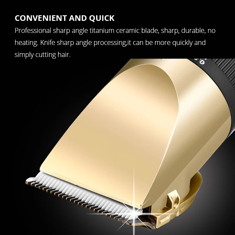 

Professional Electric Hair Clipper Rechargeable Hair Trimmer Hair Cutting Machine To Haircut Beard Trimer 220V Adult or child