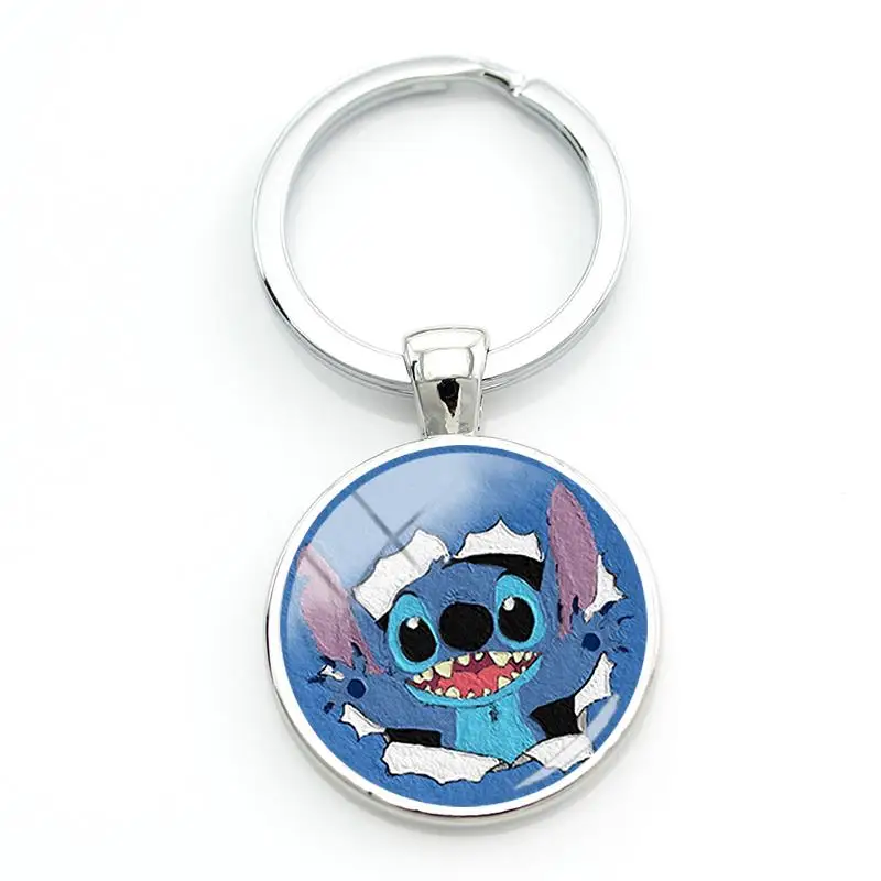 Брелок для ключей Лило и Ститч | Украшения аксессуары