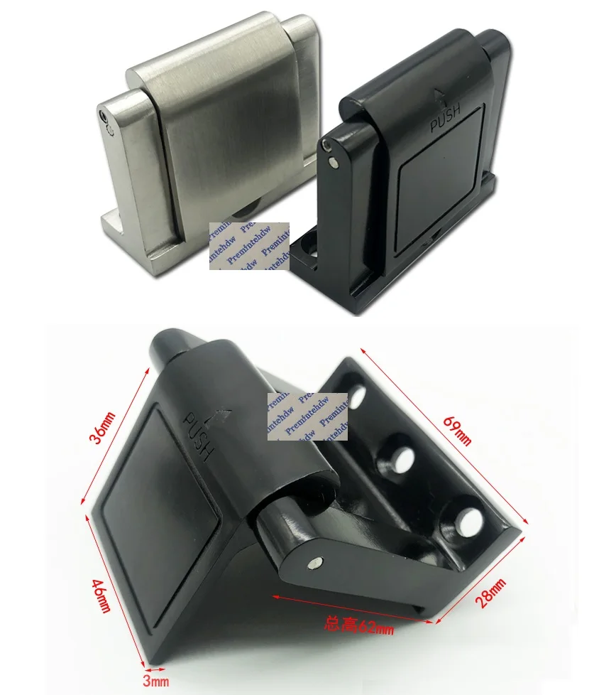 Матовый черный литой дверной замок из нержавеющей стали 304 усиленный усилитель