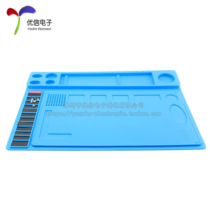 

Heat insulation pad V51 work stage desk pad multifunctional magnetic resistance to high temperature heat insulation silicone mat