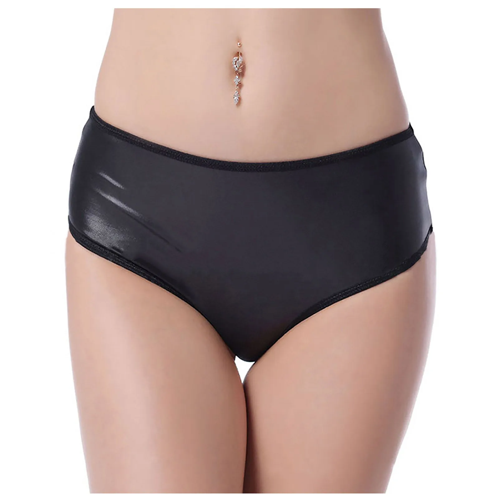 

Женское сексуальное кожаное нижнее белье, трусики, сексуальные соблазнительные ажурные стринги с низкой талией, короткие трусики, T-брюки, ж...