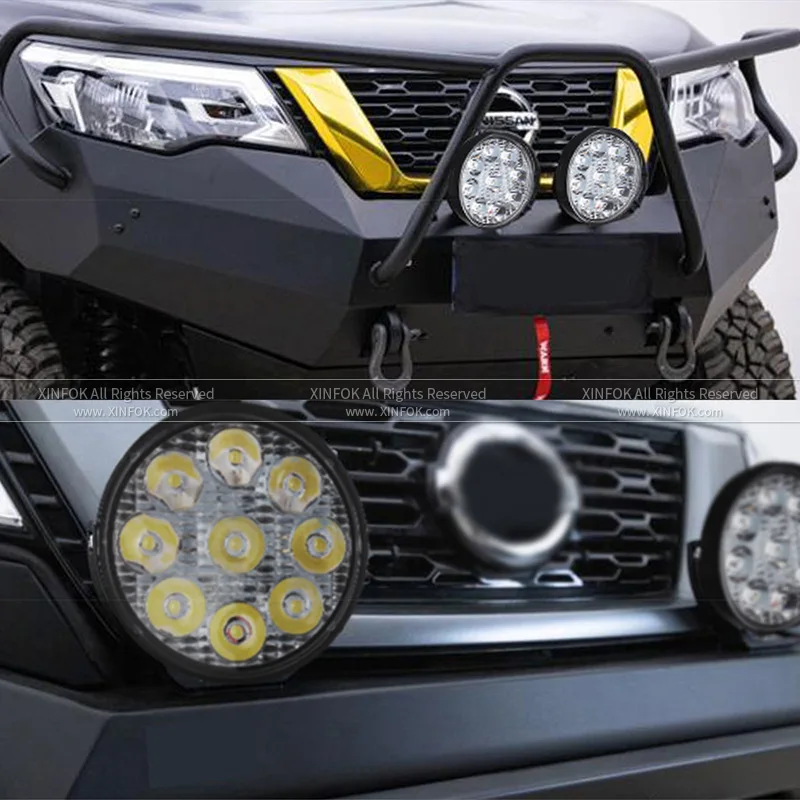 Машинка для стрижки 48 Вт 16led рабочий светильник 12V 24V 9led 27В автомобильные