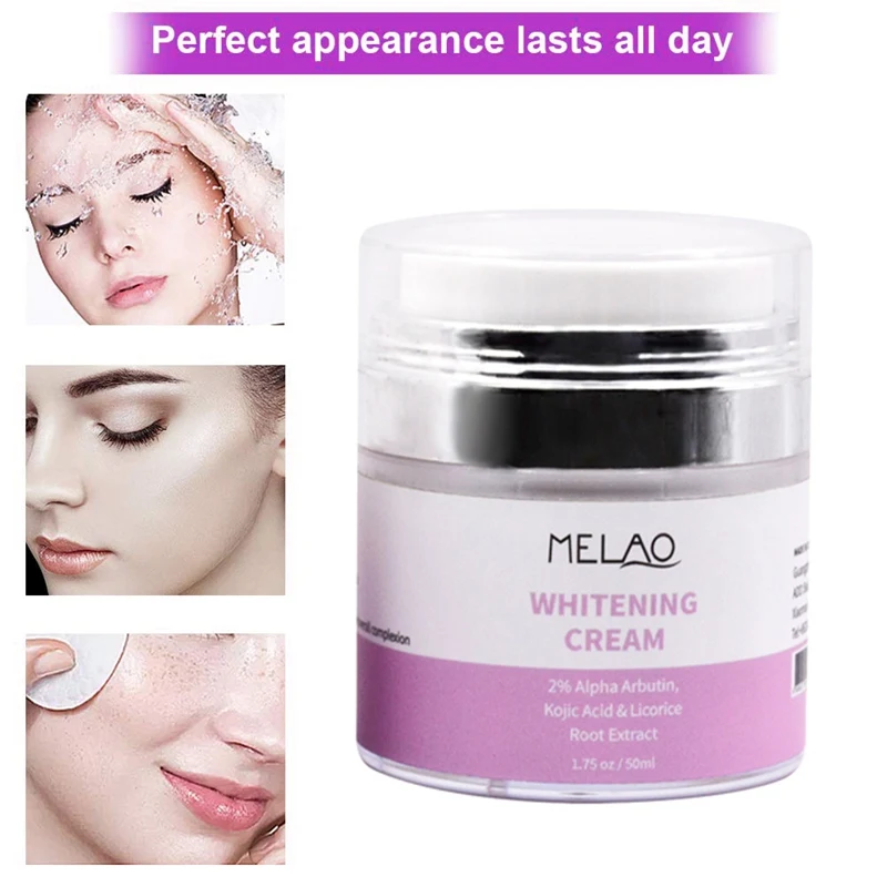 

50ML Freckle Melasma Pigment Melanin Removal Sunburn Pregnancy Spots Acne Brown Spots Whitening Cream Strong Whitening Cream