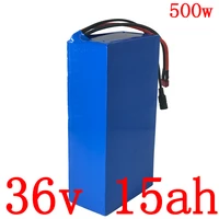36v electric bicycle battery 36v 15ah lithium battery 500w 36v 10ah 13ah 15ah ebike batter with 42v 2a charger free customs tax
