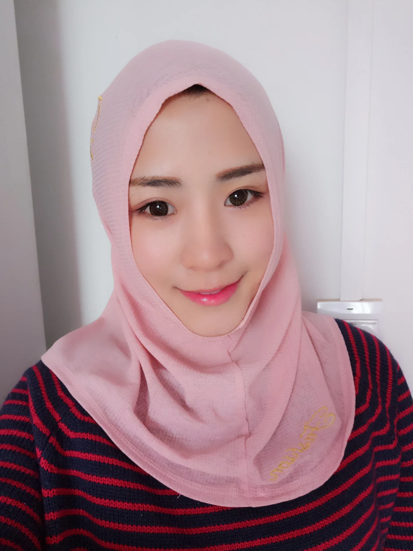 Мусульманский хлопковый хиджаб Модный высококачественный удобный эластичный