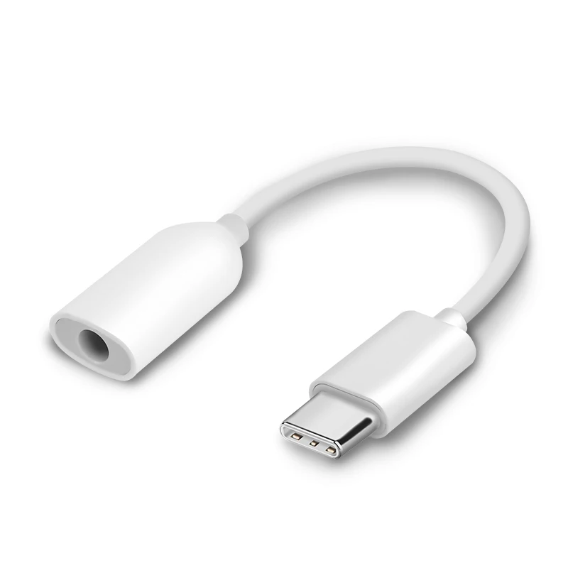 Xiaomi USB Type-C To 3.5mm Headphone Jack Audio AUX Cable Adapter For Mi 10 9 8 11 10T 9T Pro MIX 2 2S A2 Redmi K40 Poco F3 | Мобильные