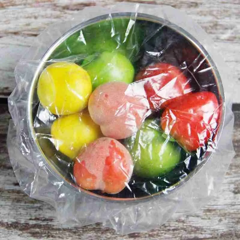 50 шт. одноразовые Эластичные крышки для чашек