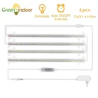 Фитолампа, 40 Вт, светодиодные ленты полного спектра для выращивания растений, лампа с таймером и солнечным светом и двусторонней лентой для комнатных растений