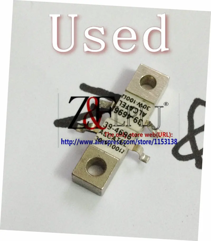 Сопротивление Microstrip 39 4696 / 30 Вт 100 Ом 100R двойные выводы б/у 10 шт./лот|lot lot|lot 100lot |