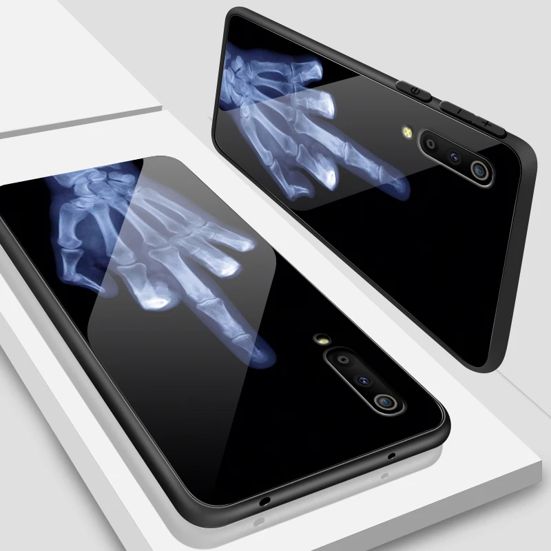H143 Чехол для телефона для samsung Galaxy A10 A20 A30 A40 A50 A6S A70 A8S A80 A90 закаленное Стекло крышка J4Plus M10 M20 M30 Note9 защитный чехол - Цвет: H143