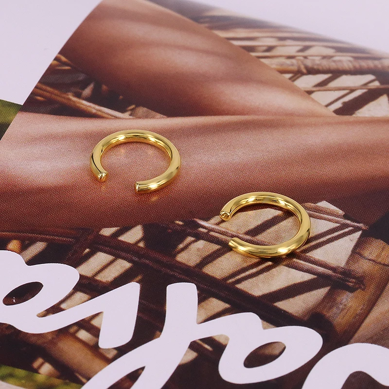 ROXI простые 925 пробы серебряные серьги для женщин без пирсинга ушные манжеты