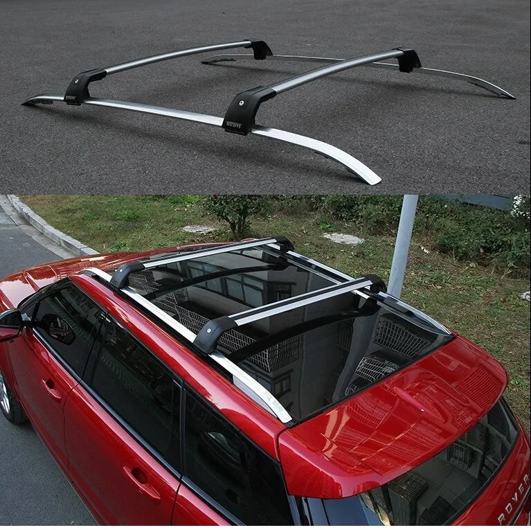 4 шт. для Land Rover Range Evoque 2011 2019 багажник на крышу рейка поперечный брусок Топ