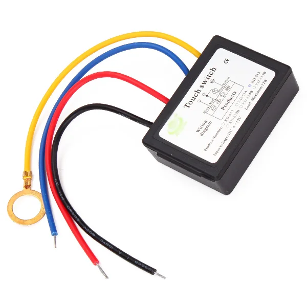 Сенсорный выключатель для светодиодной лампы аксессуары сделай сам 6 12 В|on off touch