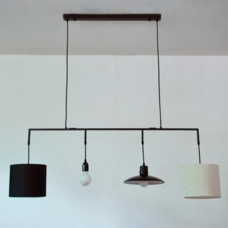 Северная Лофт железная бильярдный промышленности Комбинации Люстра для ручной