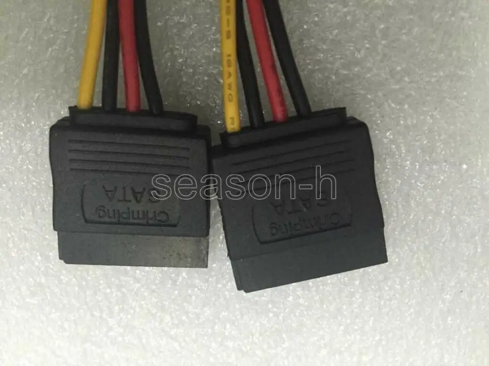 

CRIMPING 4PIN TO SATA 4PIN TO 15PIN data cable