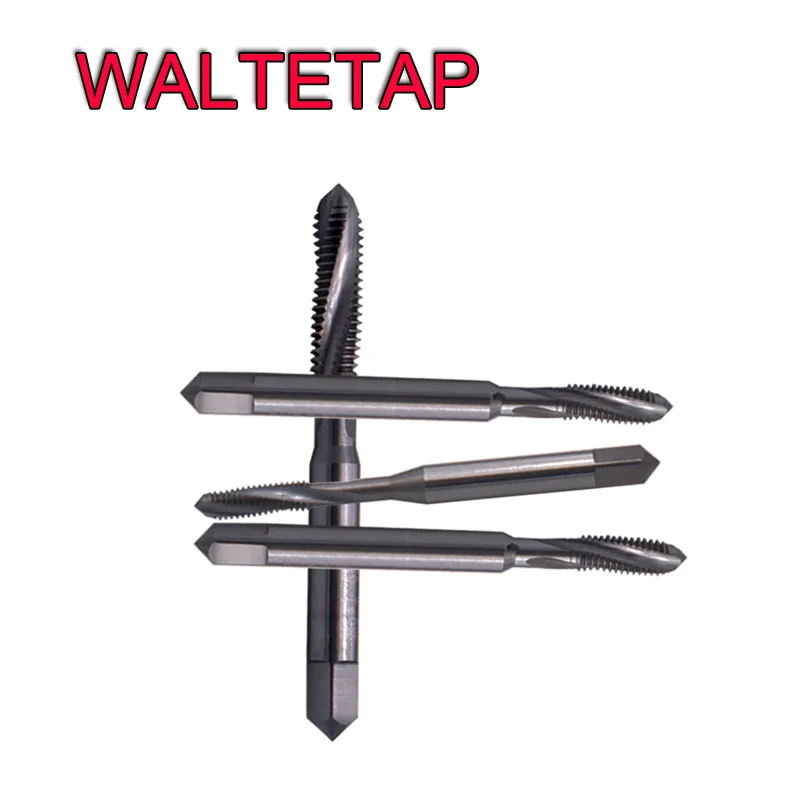 Метрический вольфрамовый Стальной Спиральный рифленый кран M2 5 M3 M4 M5 M6 M8 M10 M12 x1 25 x 1