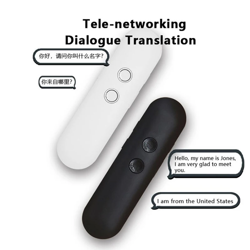 

T4 Translation AI Smart Voice Recorder Voice and Text Photo Translation Portable Translator Interpretation Language Translator