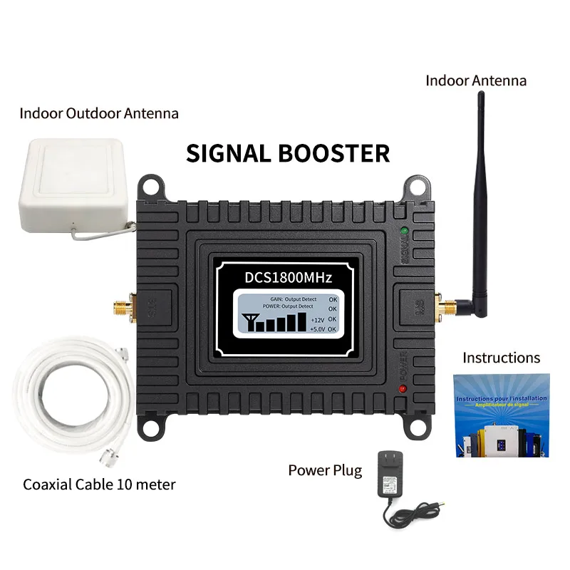 Band 3 Repeater DCS 1800MHz Band 3 Signal Booster Repeater DCS1800 Signal Amplifier Kit