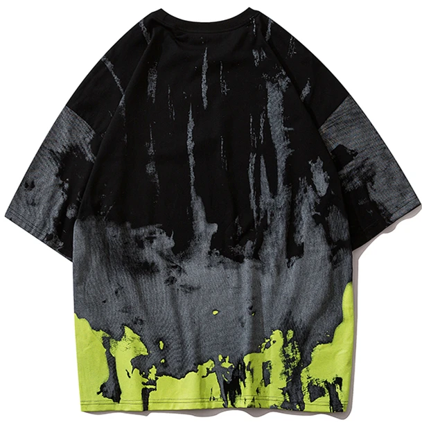 Мужская хип хоп Футболка граффити ретро 2020 Женская футболка уличная одежда Harajuku