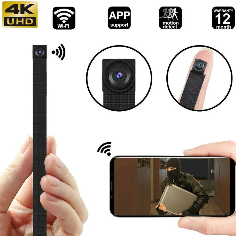 Новейшая миниатюрная IP-камера Wi-Fi 4K Full HD модуль мини-камеры сделай сам 1080P P2P