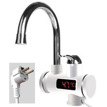 Emperature Display Instant Hot Water Faucet  Electric Tap Water Instant Kitchen Faucet