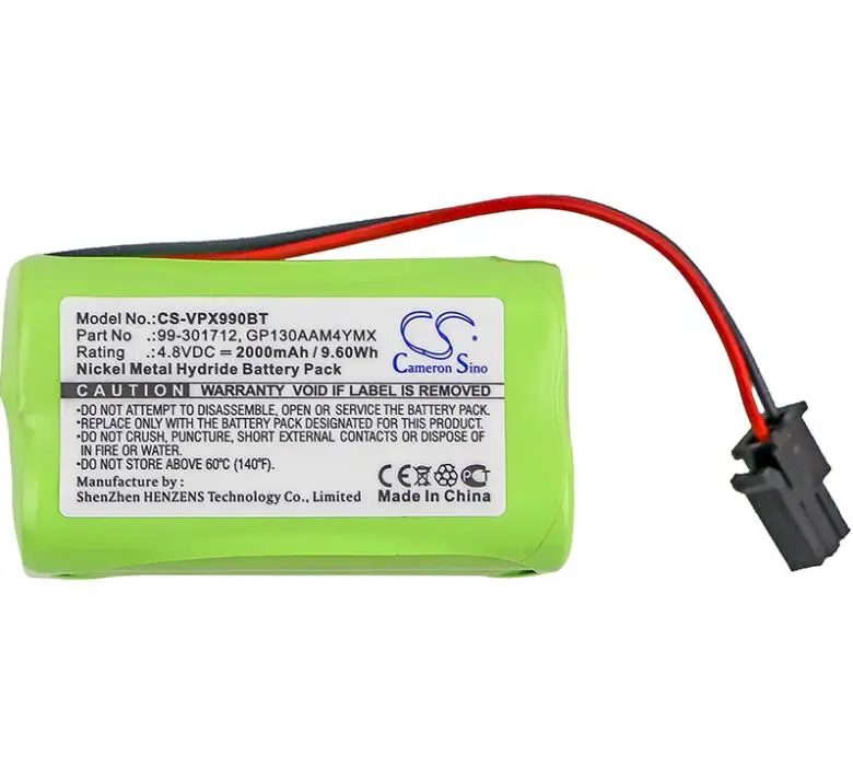 Cameron sino 2000 мАч батарея для VISONIC PowerMaster 10 Powermax Express 99-301712 GP130AAM4YMX сигнализация батареи