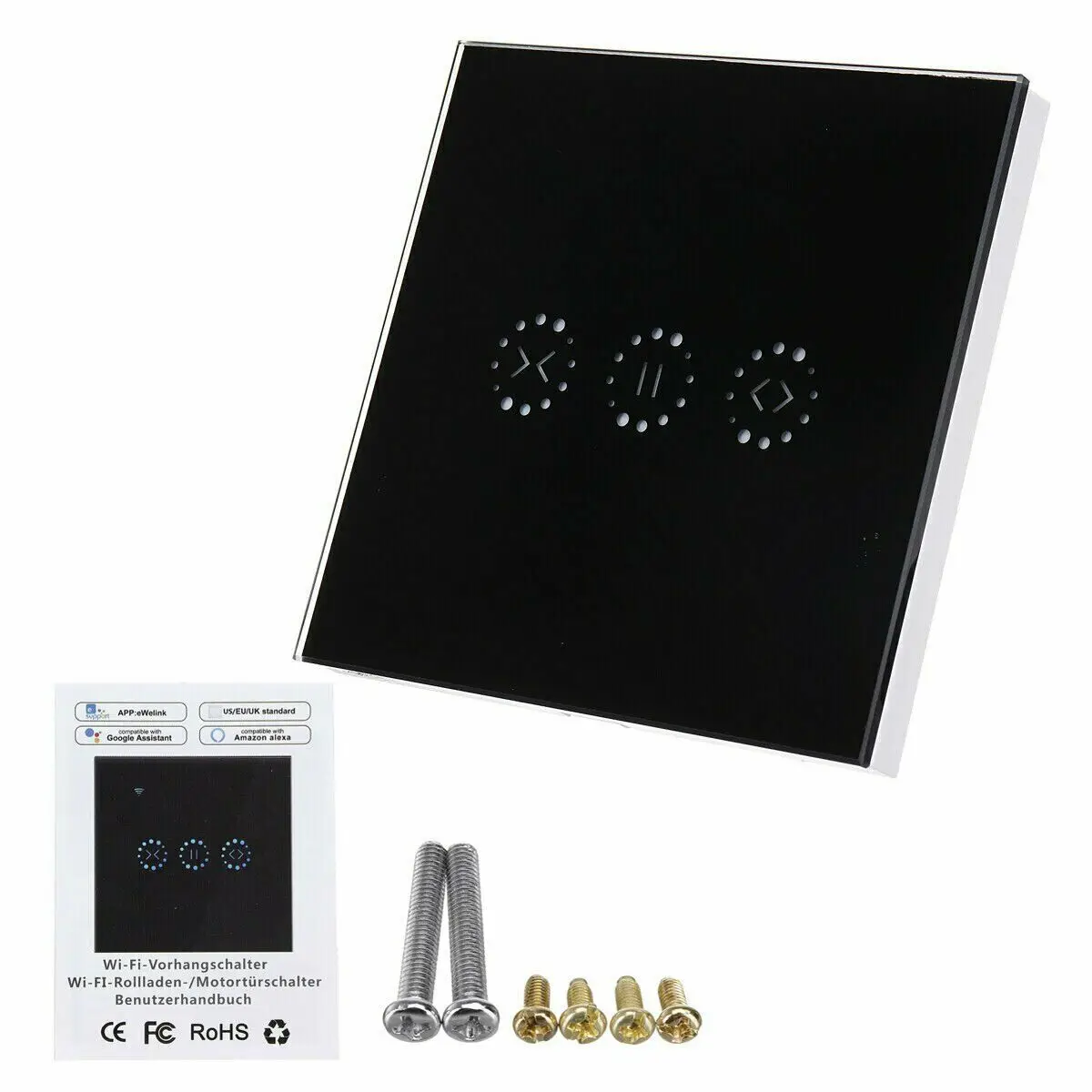 

Smart Home House WIFI APP Touch Switch Roller Shutter Switch Electric Blind Switches APP Remote Control EU Plug Dropshipping New