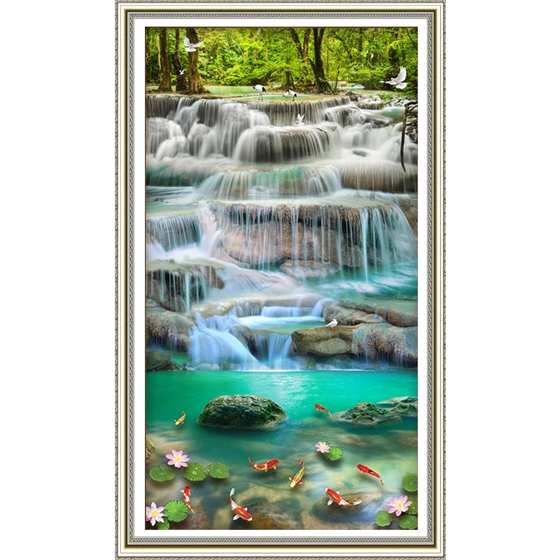 5d алмазная живопись полная выкладка круглая стразы Алмазная мозаика сделай сам