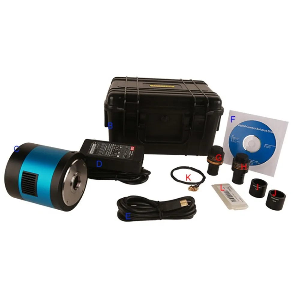 Монохромная CCD-камера для микроскопов флуоресцентная MTR3CCD USB3.0 1 4 м | Инструменты