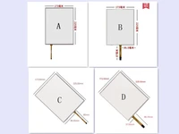 10 4 inch touch screen replacement amt9509 amt 9509 touch screen lq104v1dg52 51 g104sn03 v 1 v 0 handwriting touch screen