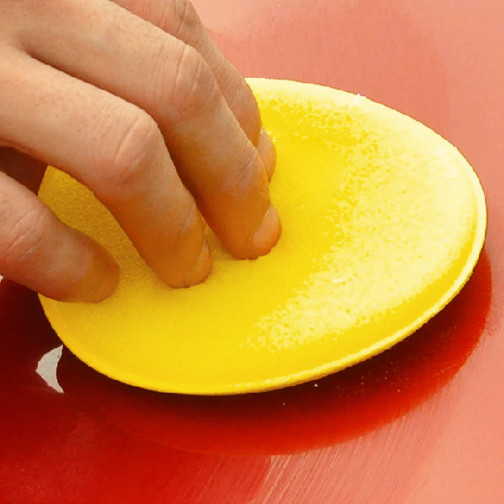 Car Foam Sponge Wax Applicator Cleaning Detailing Pads Soft Accessories Dust Remove Auto Care Polishing Pad | Автомобили и