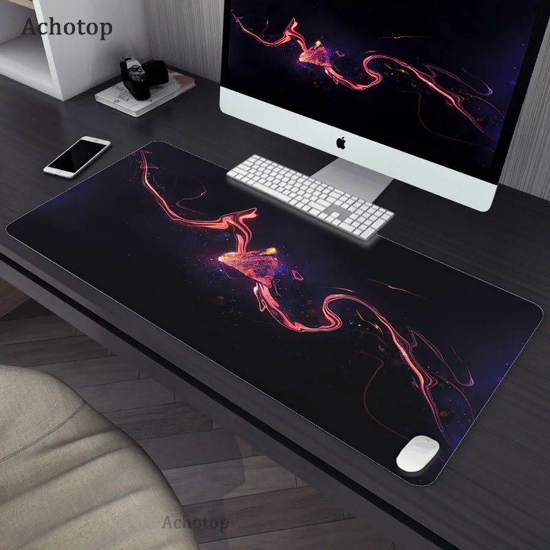 

Abstract Art Oversized Beautiful Pattern Mouse Pad Desk Pad Mouse Pad HD Print Computer Gamer Locking Edge Mouse Mats Desk Mat