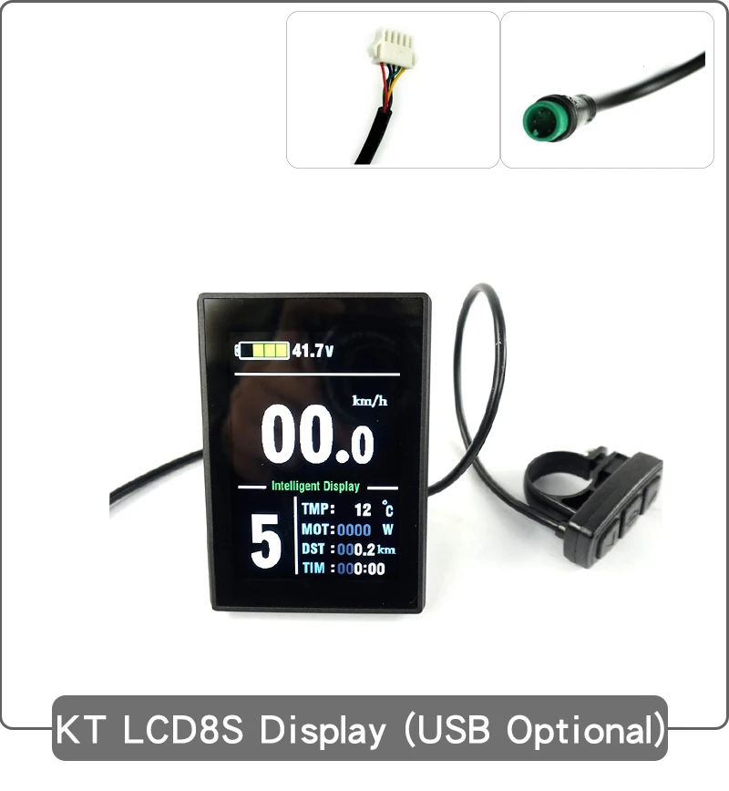 EJOYQI KT ЖК-дисплей 8H USB фара для электровелосипеда в Дисплей 24V 36V 48V Электрический велосипед аксессуары Дисплей Электрический велосипед ЖК-дисплей Водонепроницаемый