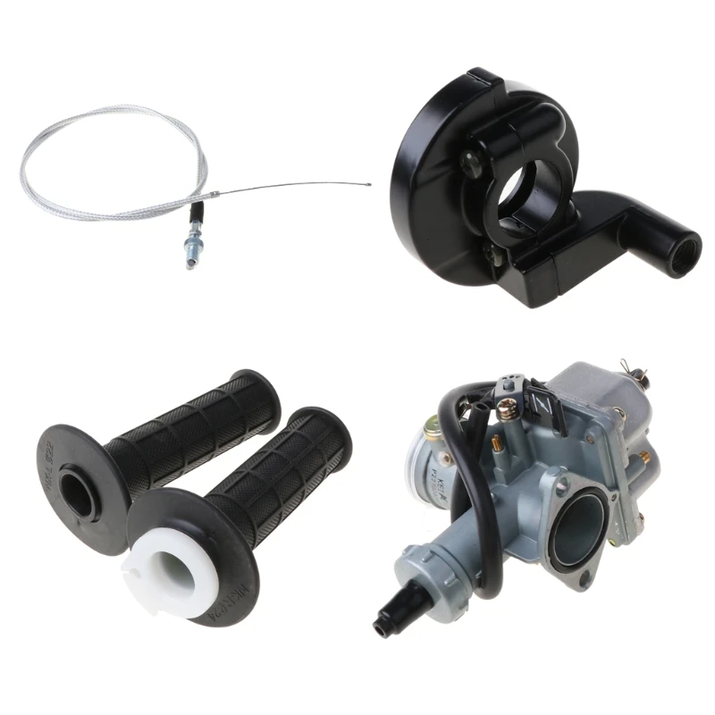 

Carburetor Carb for Honde XR 100 XR 100R XR100R XR100 CRF100F XR200 XR200R XL125S XL100S CB125S with Handlebar Hand Grips Thrott