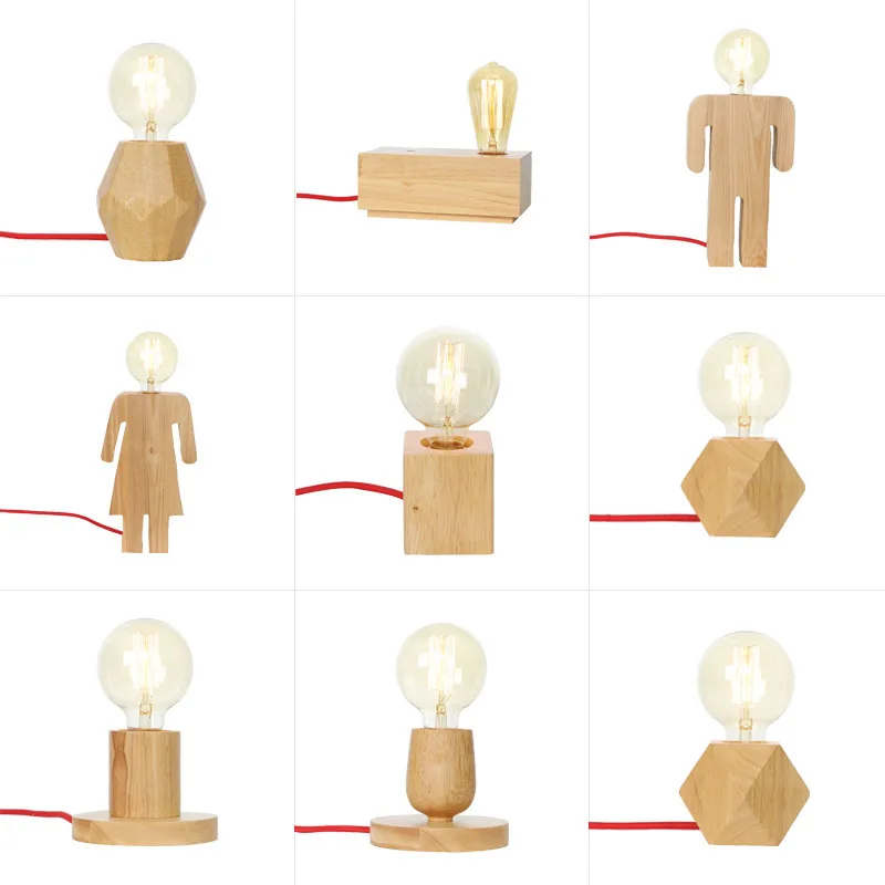 Скандинавские любовные чувства ностальгии ретро дерево натуральное спальня