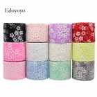 25 ярдоврулон 6 см цветок сливы тюль ролл органза детский душ принадлежности для вечеринки DIY волос банты ручной работы материалы Y2020091801