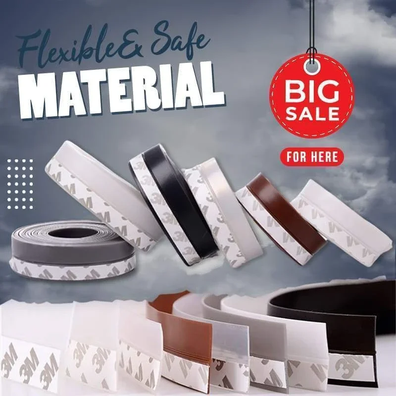 

Самоклеящаяся уплотнительная лента для дверей длиной 5 м, уплотнительная силиконовая Звукоизоляционная лента для окон, уплотнительная лен...