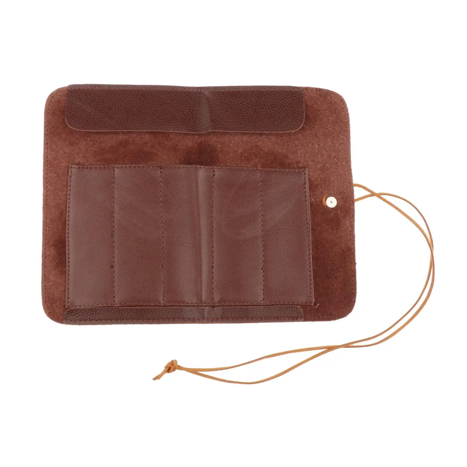 

Knife Roll Bag PU Leather, Knife Roll Bag, Portable Travel Tool Roll Bag for Culinary Student, Professional Chef, Enthusiasts
