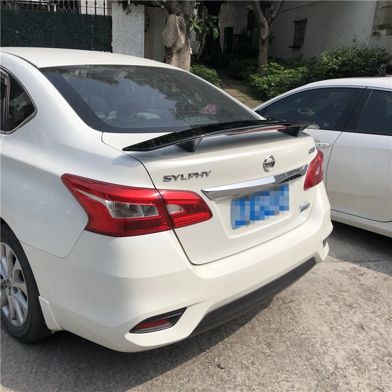 Для Nissan Sentra SYLPHY спортивный спойлер из АБС пластика заднее крыло багажника задний